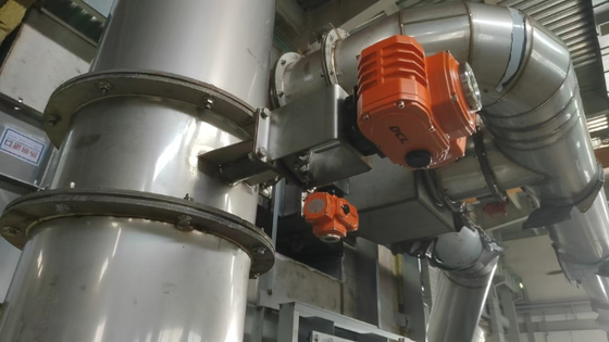 AC110V 50Nm 0.24A IP67 IP68  360° Explosion Proof Valve Actuator