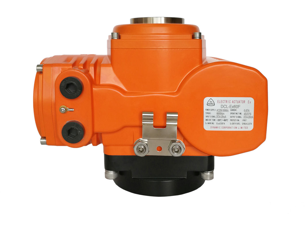 butterfly valve with electric actuator Electric actuator selection for