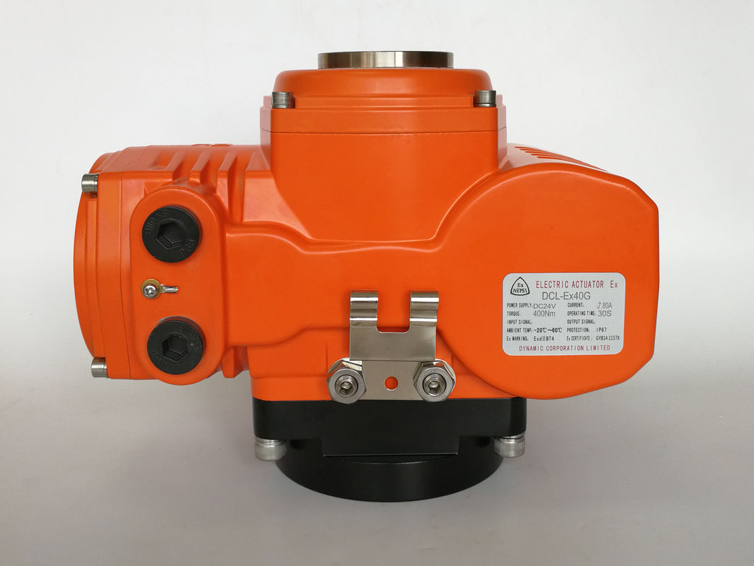 400Nm Explosion proof valve actuator , onoff / modulating electric
