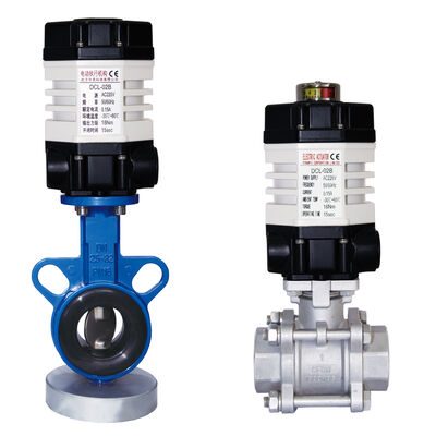 CSA IP67 18Nm Subminiature Quarter-Turn Electric Actuator 