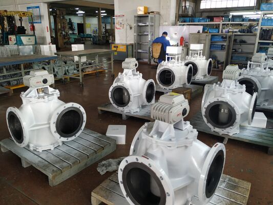 Compact Marine Electric Actuator for Cooling-System Ball and Butterfly Valves
