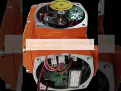 Explosion-Proof Electric Actuator IP68 CSA Power-off Reset Modbus