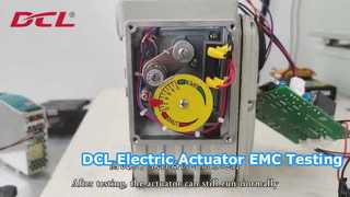 DCL Electric Actuator EMC Testing