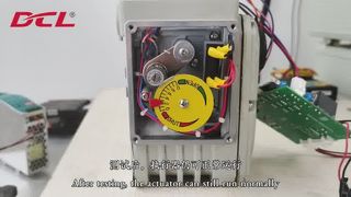 EMC Performance Test of Electric Actuator